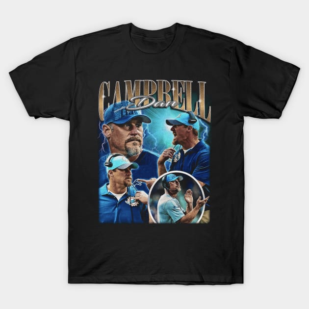 Coach Dan Campbell T-Shirt by Rage Against Tee Machine